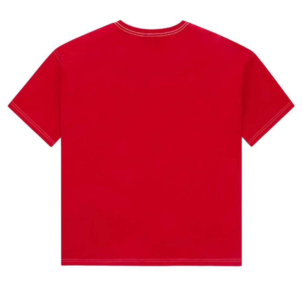 Converse Sketch Männer T-Shirt Rot Ansicht 2