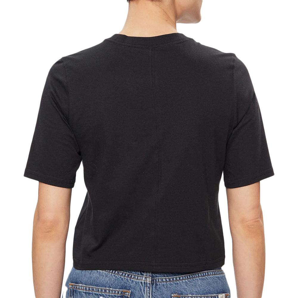 T-shirt Noir Femme Calvin Klein Jeans 00GWS4K234 vue 2