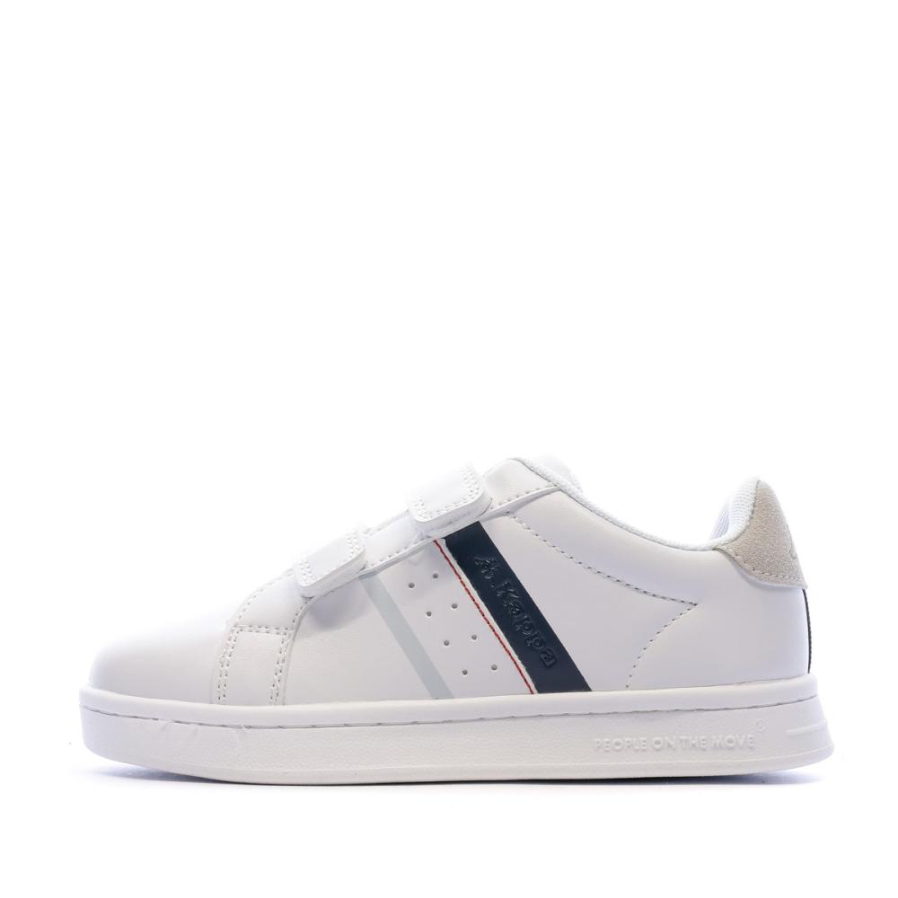 Baskets Blanches Enfant Kappa Logo Alpha 2V 311CFQW pas cher