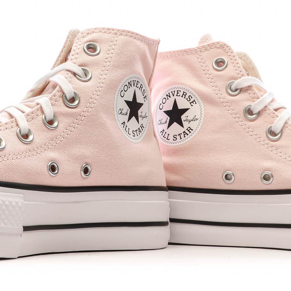 Baskets Roses Femme Converse All Star Lift Platform A06507C vue 7