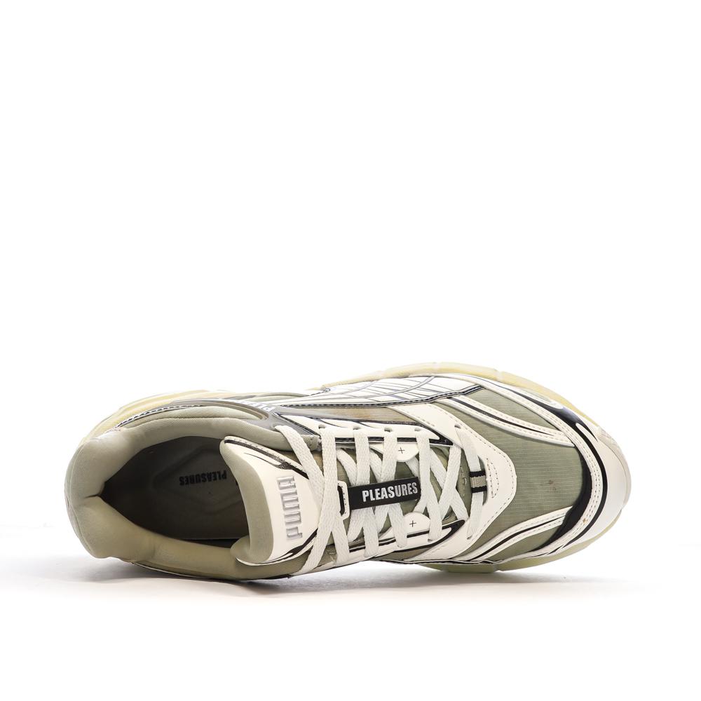 Baskets Kaki Mixte Puma Velophasis Overdyed vue 4