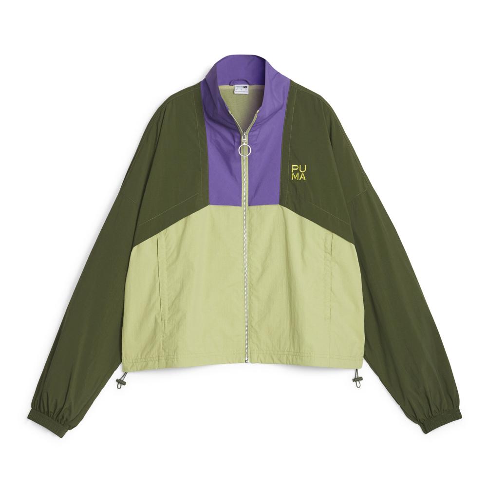 Veste Verte/Violette Femme Puma Infuse pas cher