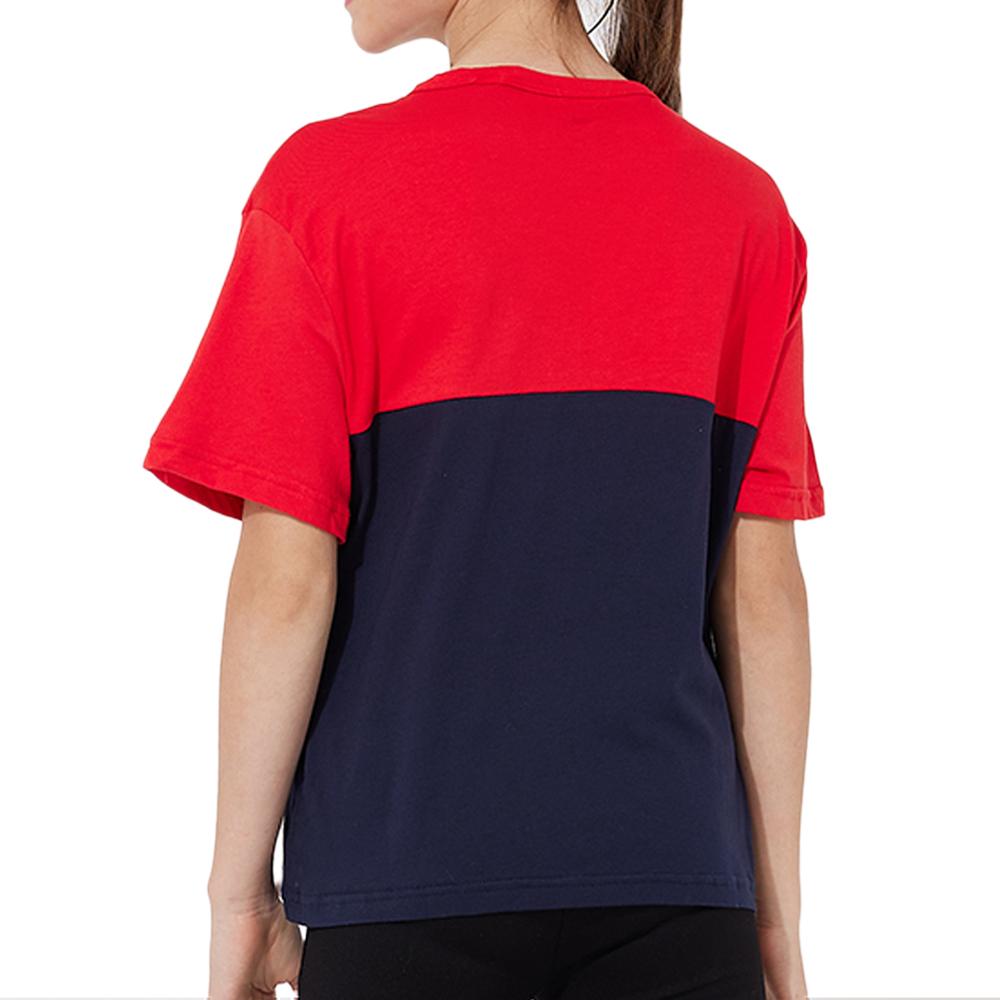 T-shirt Rouge Fille Adidas HM4548 vue 2