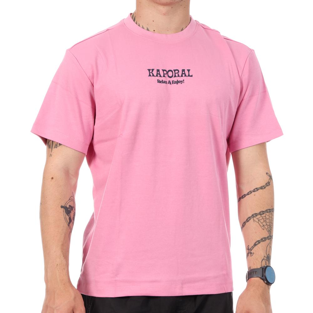 T-Shirt Rose Homme Kaporal TYGAE pas cher