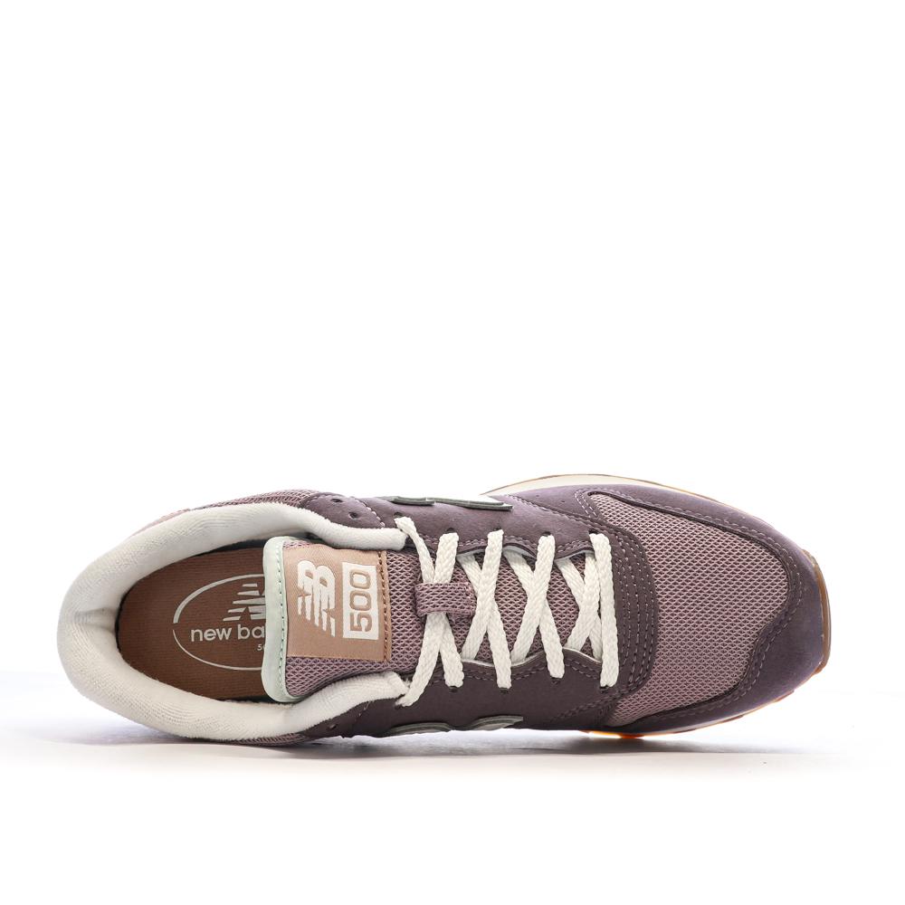 Baskets Mauve Femme New Balance GW500 vue 4
