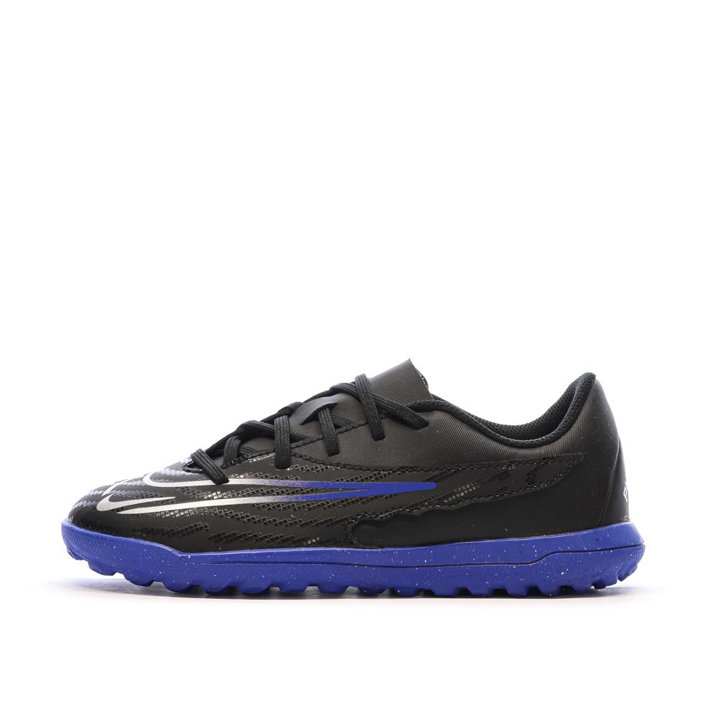 Chaussures de Foot Noires Enfant Nike Phantom GX Club TF pas cher