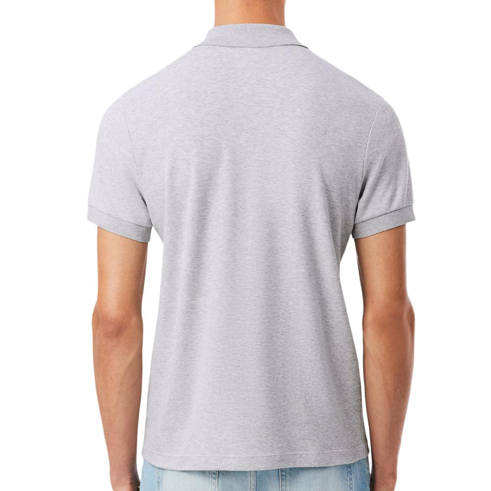 Polo Lacoste Hombre Gris Regular Fit Pima ver 2