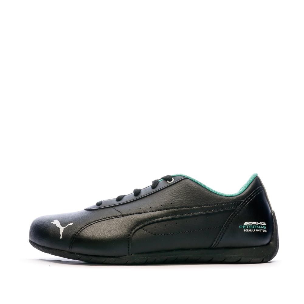 Baskets Noires/Vert Homme Puma Mapf1 Neo Cat pas cher