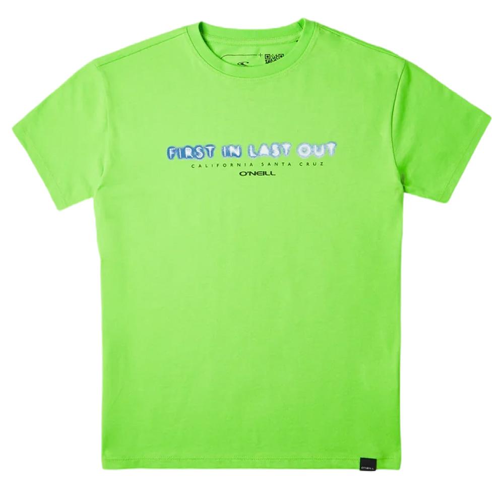 T-shirt Vert Garçon O'Neill Neon pas cher