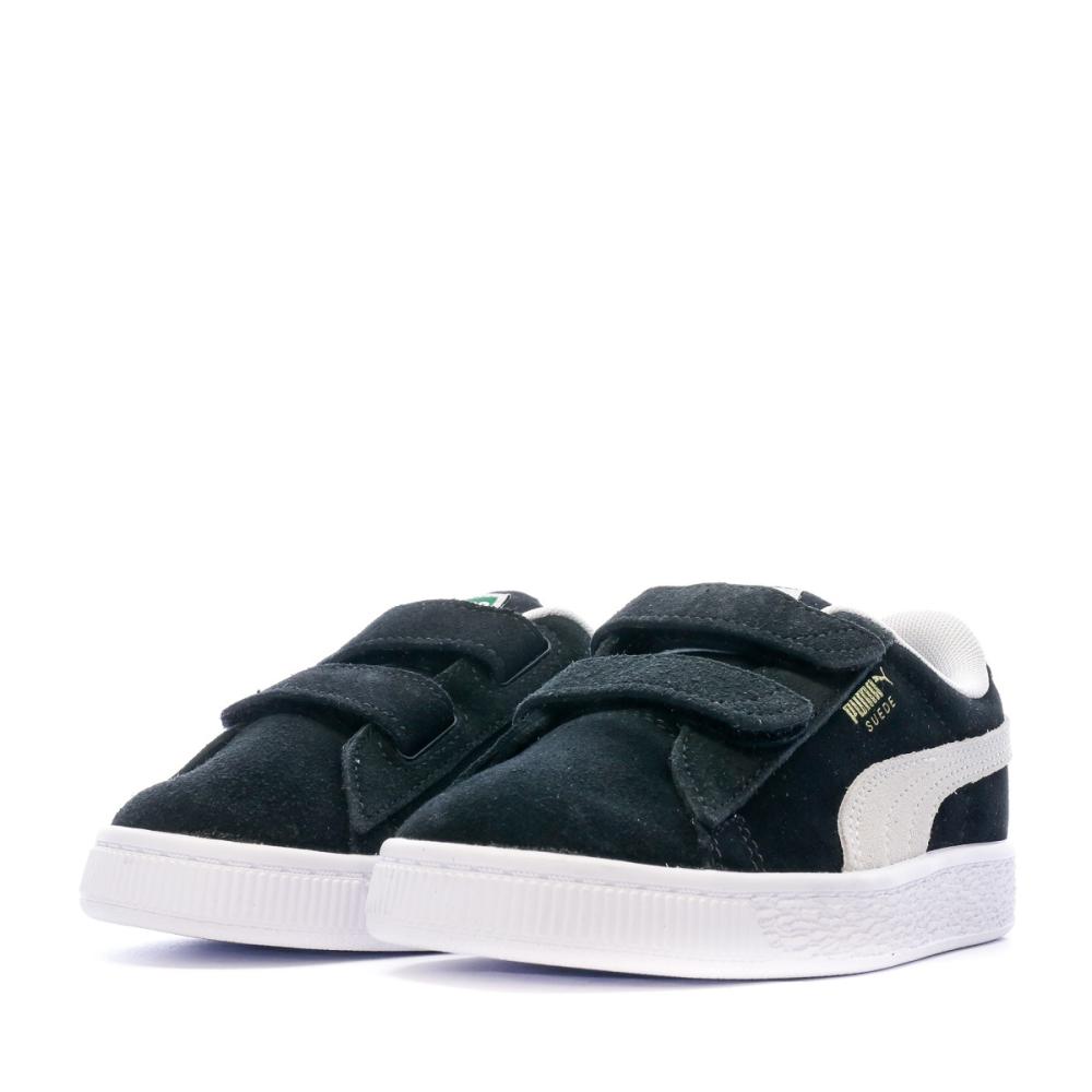 Baskets Noir Mixte Puma Suede Classic vue 6