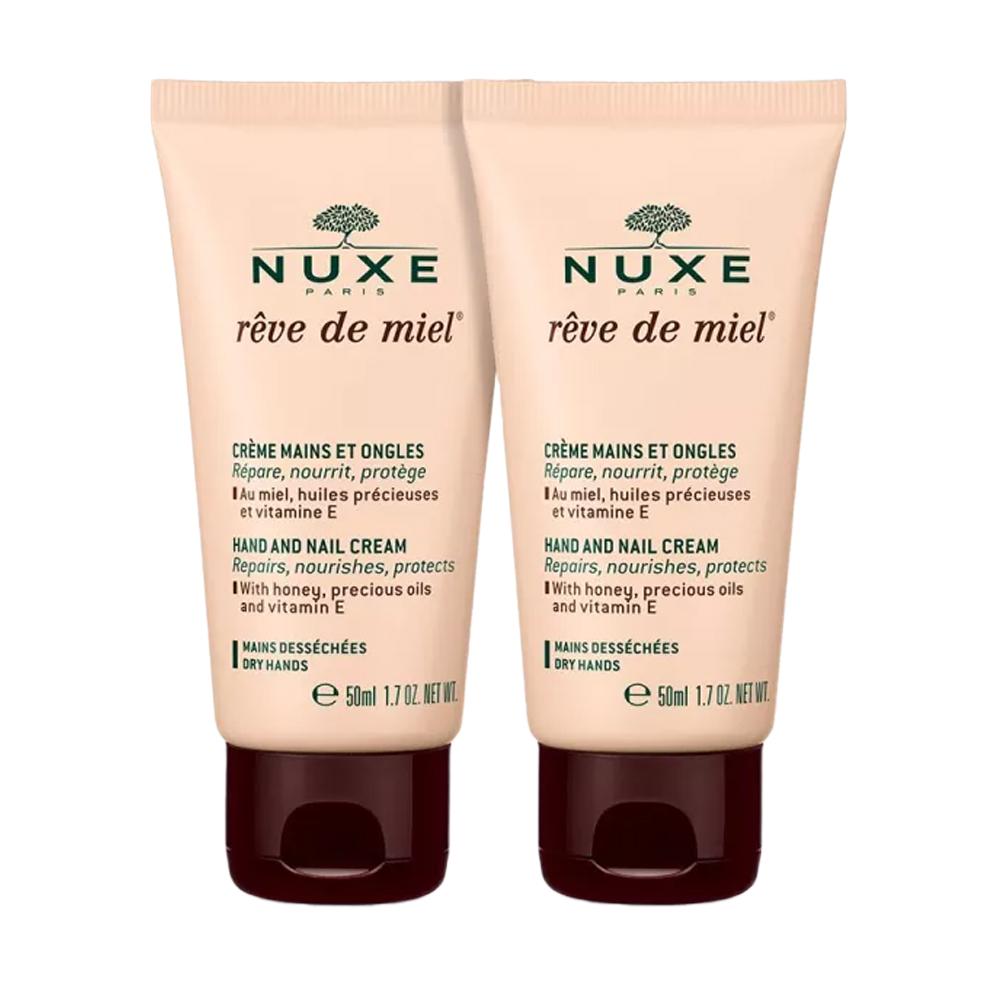 Lot de 2 x 50 ml Rêve de Miel Crème Mains et Ongles Nuxe vue 2