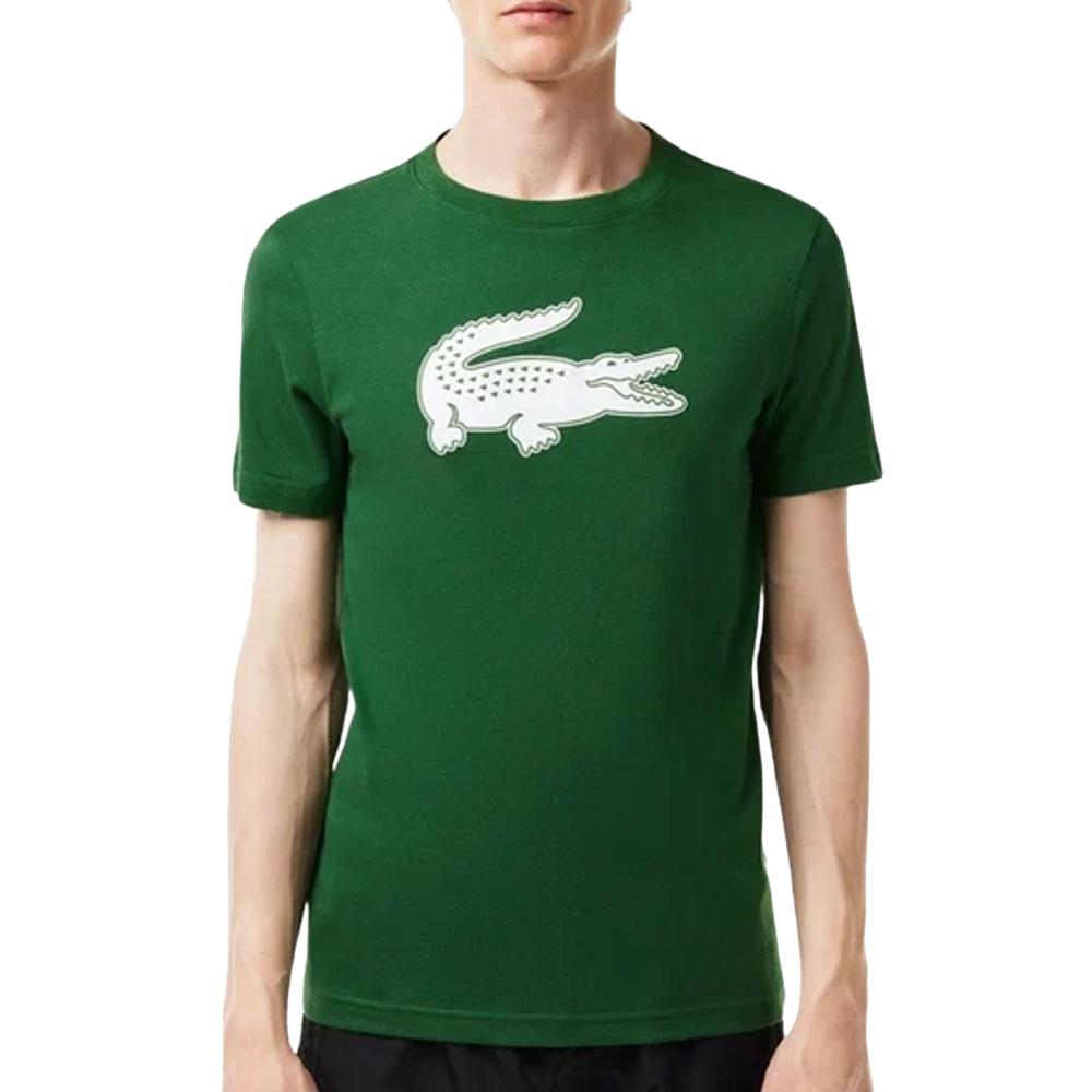 T-shirt Vert Foncé Homme Lacoste TH2042 pas cher