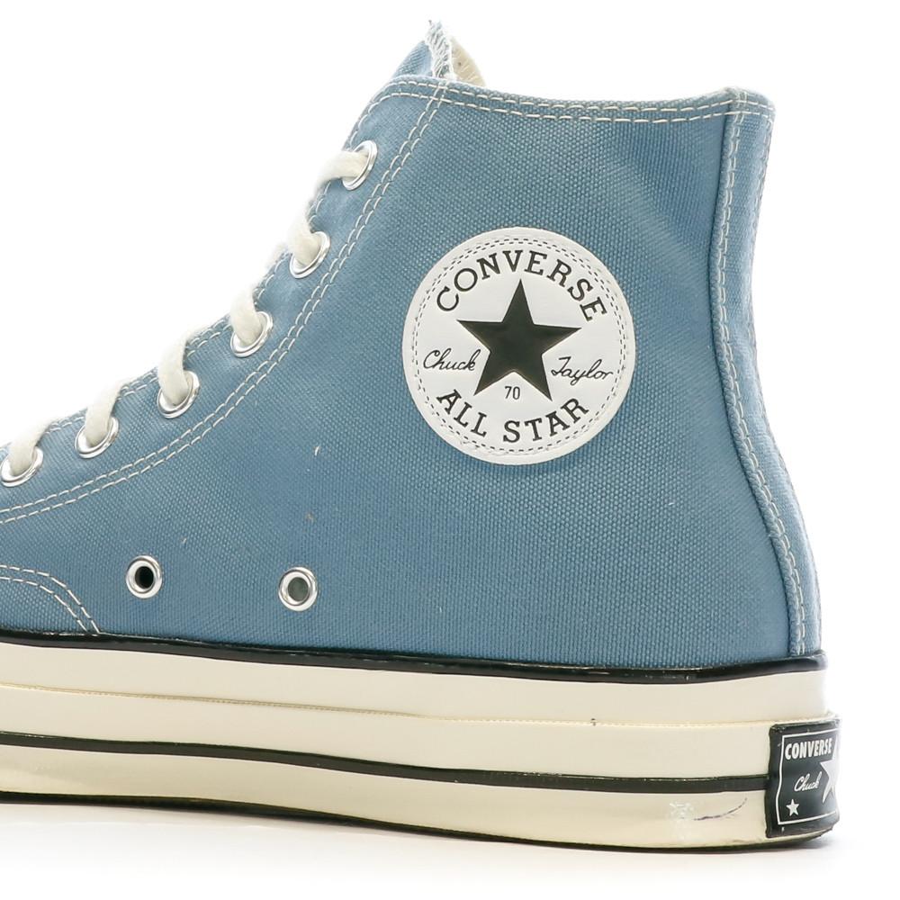 Baskets Bleu Homme Converse Chuck 70 Hi Indigo Oxide vue 7
