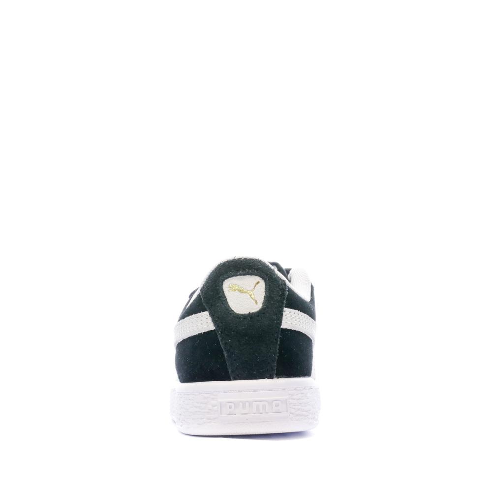 Baskets Noir Mixte Puma Suede Classic vue 3