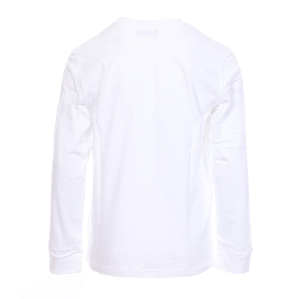 T-shirt Blanc/Orange Garçon Diesel Diego 1978 vue 2