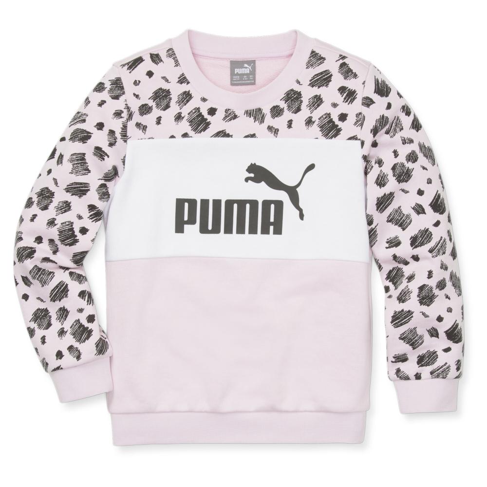 Sweat Rose Fille Puma Ess+ Mates pas cher