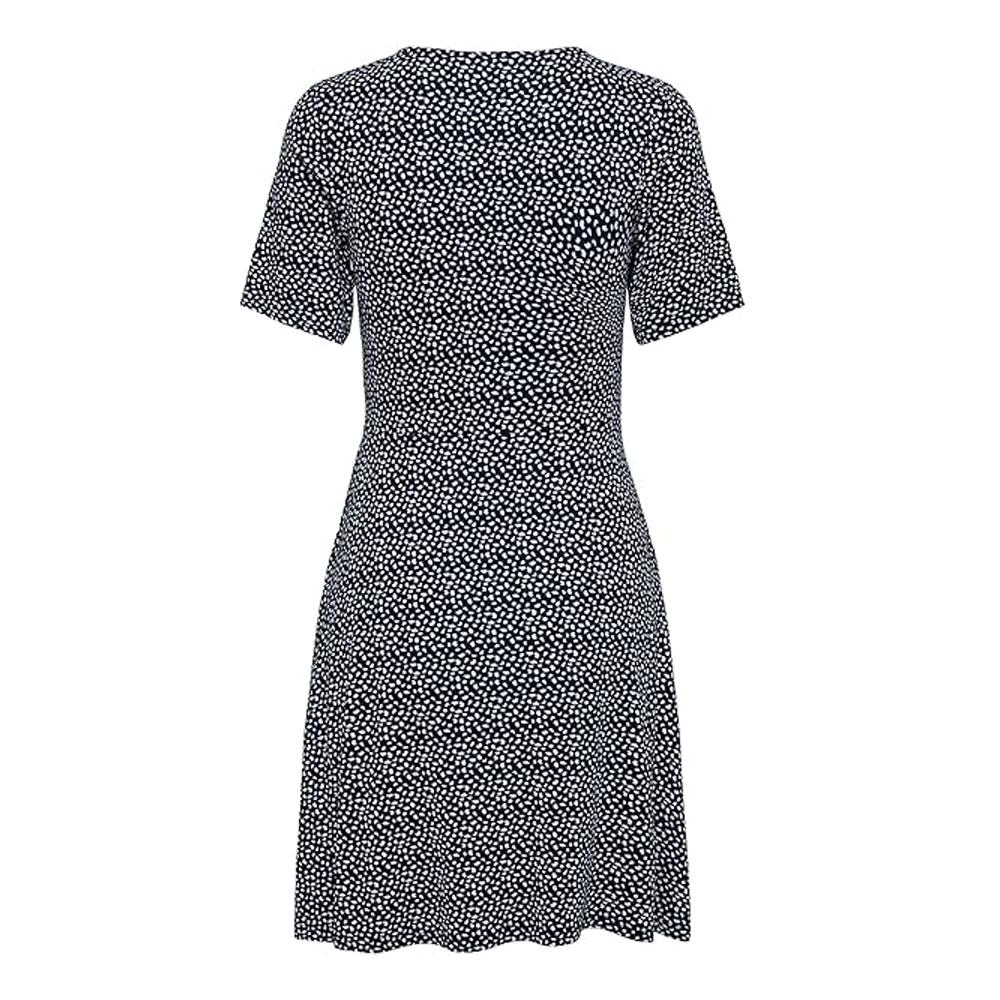 Robe Noire à Motifs Femme Only Verona vue 2