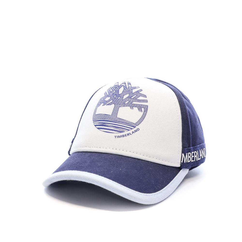 Casquette Blanche/Marine GarçonTimberland T91276 pas cher