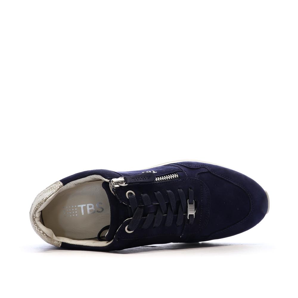 Baskets Marine Femme TBS BLONZIP vue 4