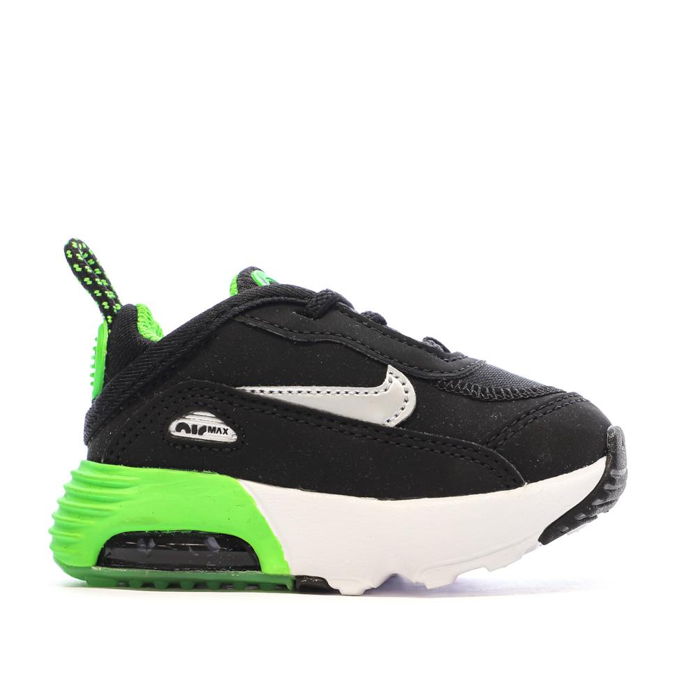 Baskets Noir/Vert Garçon Nike Nike Air Max 2090 vue 2