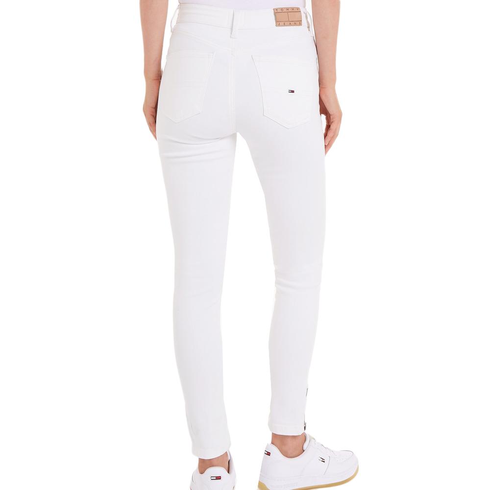 Jean Skinny Blanc Femme Tommy Hilfiger Nora vue 2