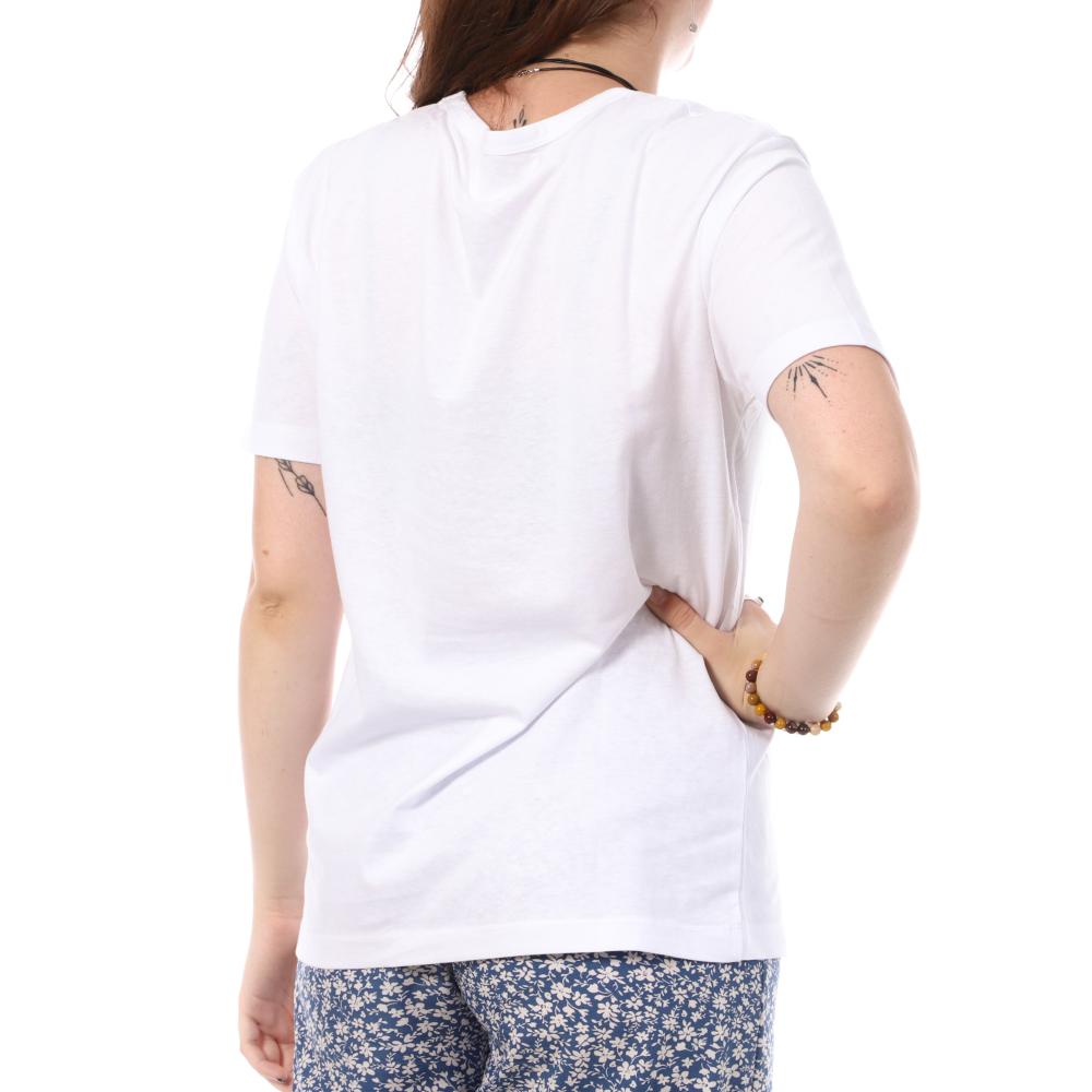 T-shirt Blanc Femme Lee Cooper London vue 2