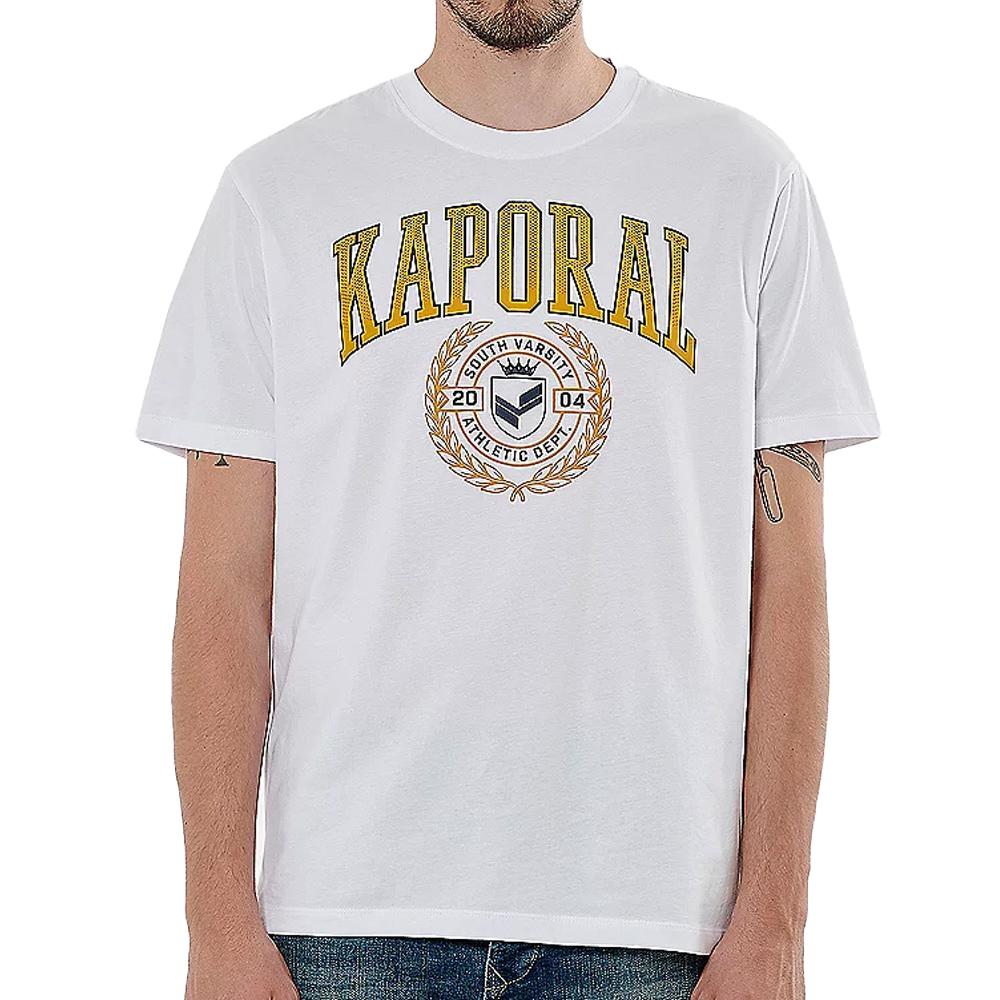 T-Shirt Blanc Homme Kaporal ROBINH pas cher
