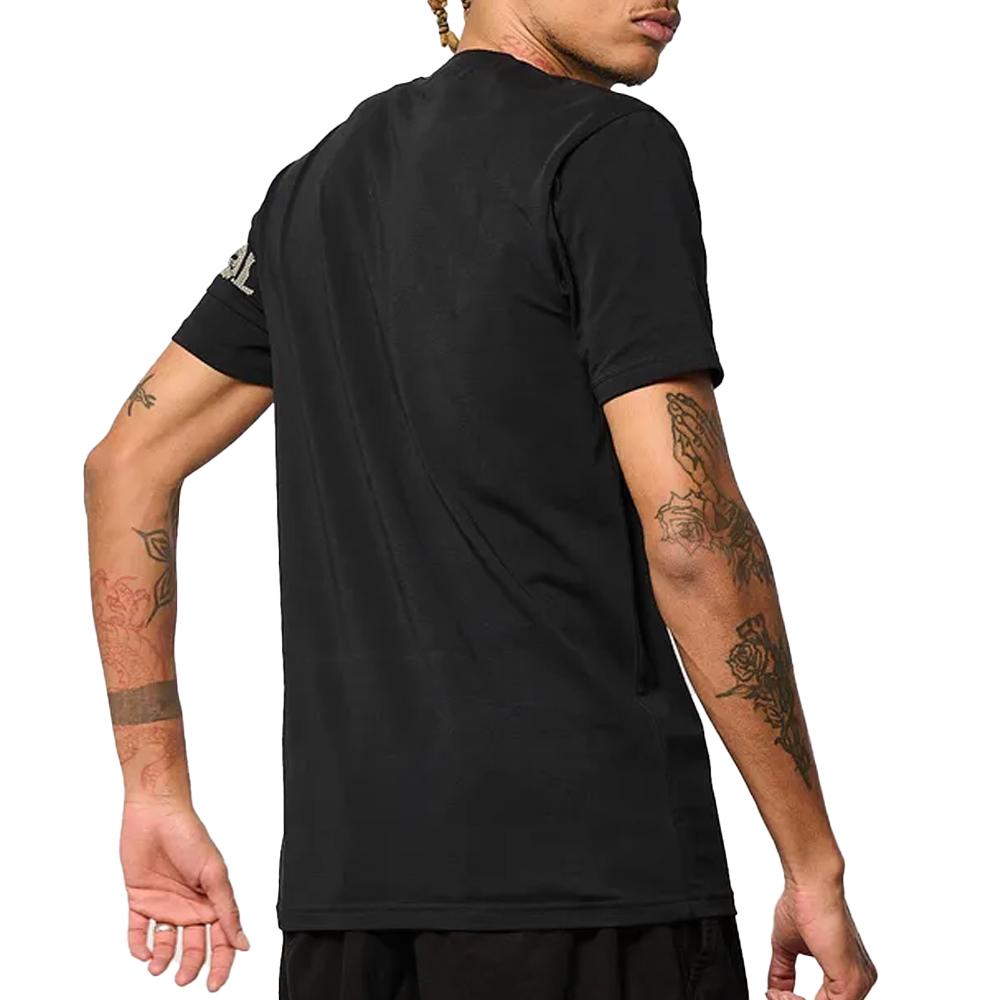 T-Shirt Noir Homme Kaporal BARNY1 vue 2
