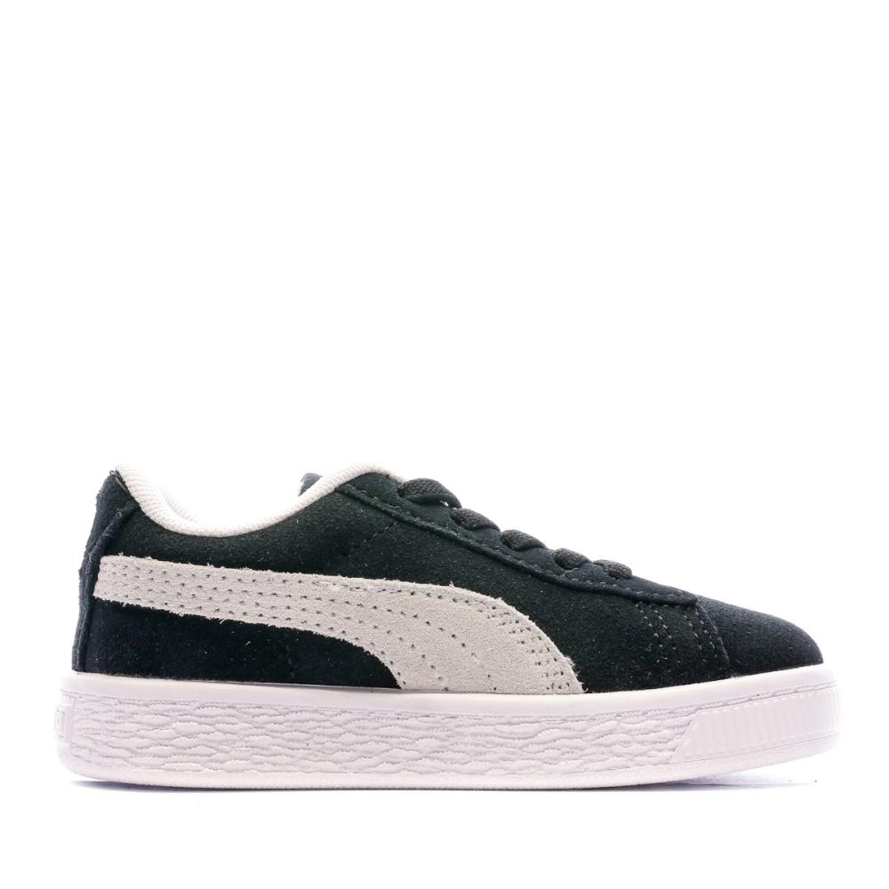 Baskets Noir Enfant Puma Suede Classic Xxi Ac vue 2