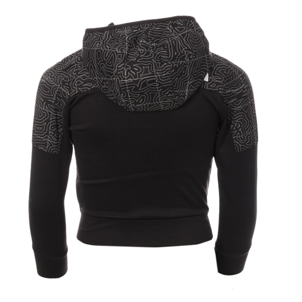 Sweat Zippé Noir Garçon The North Face Ampere vue 2