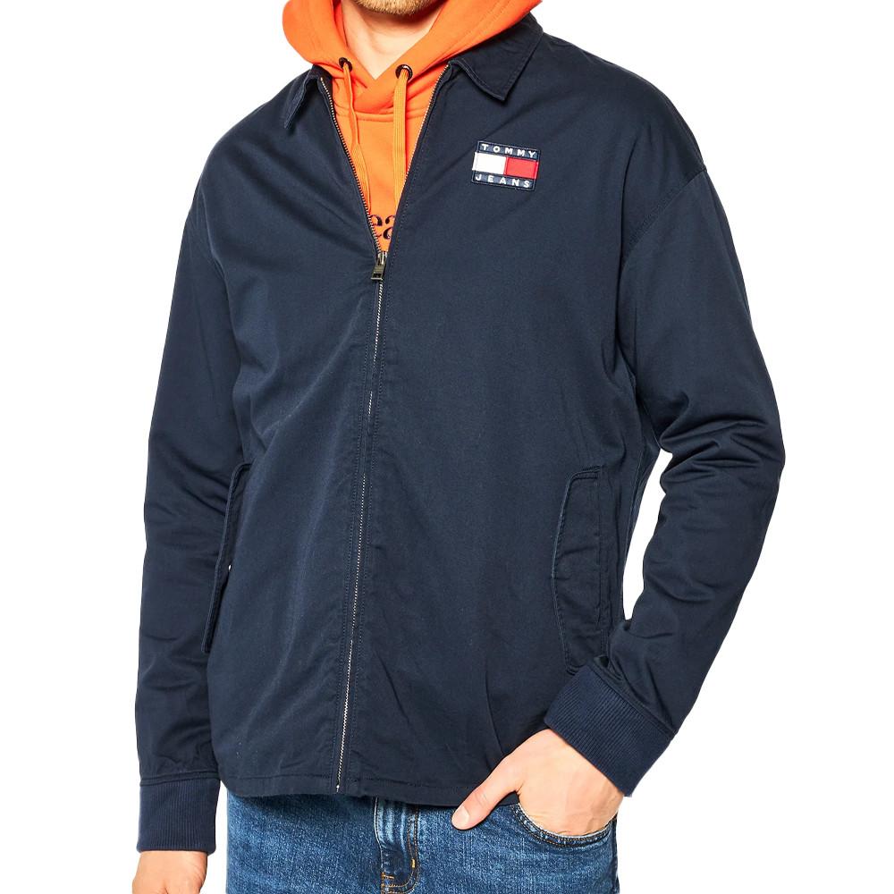 Veste Marine Homme Tommy Hilfiger Casual pas cher