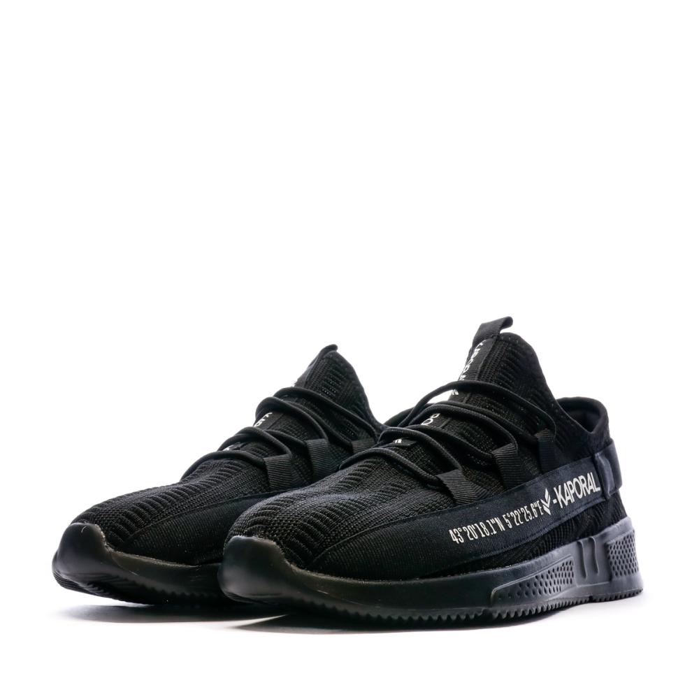 Baskets Noir Homme Kaporal Dofino vue 6