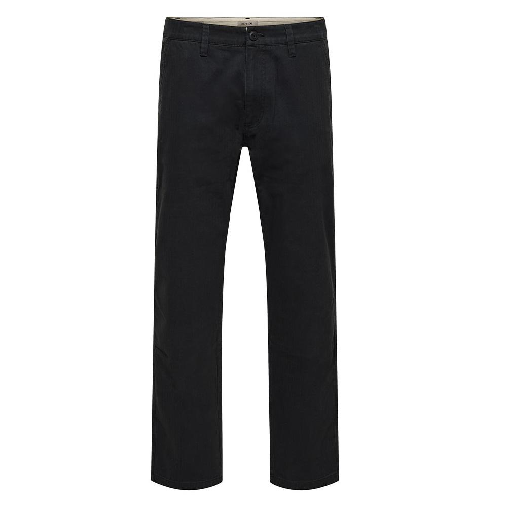 Schwarze Cargohose für Herren von Only & Sons Edge günstig