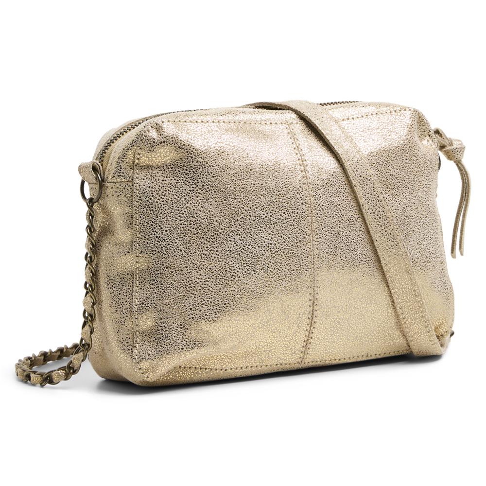 Sac à Bandoulière Gold Femme Pieces Naina vue 2