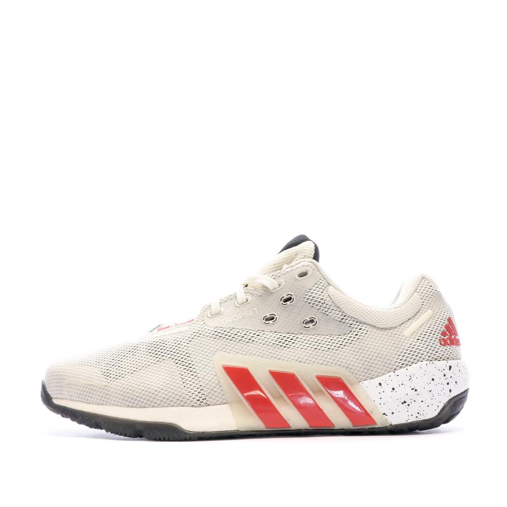 Chaussures de Sport Écru Homme Adidas Dropset Trainer pas cher