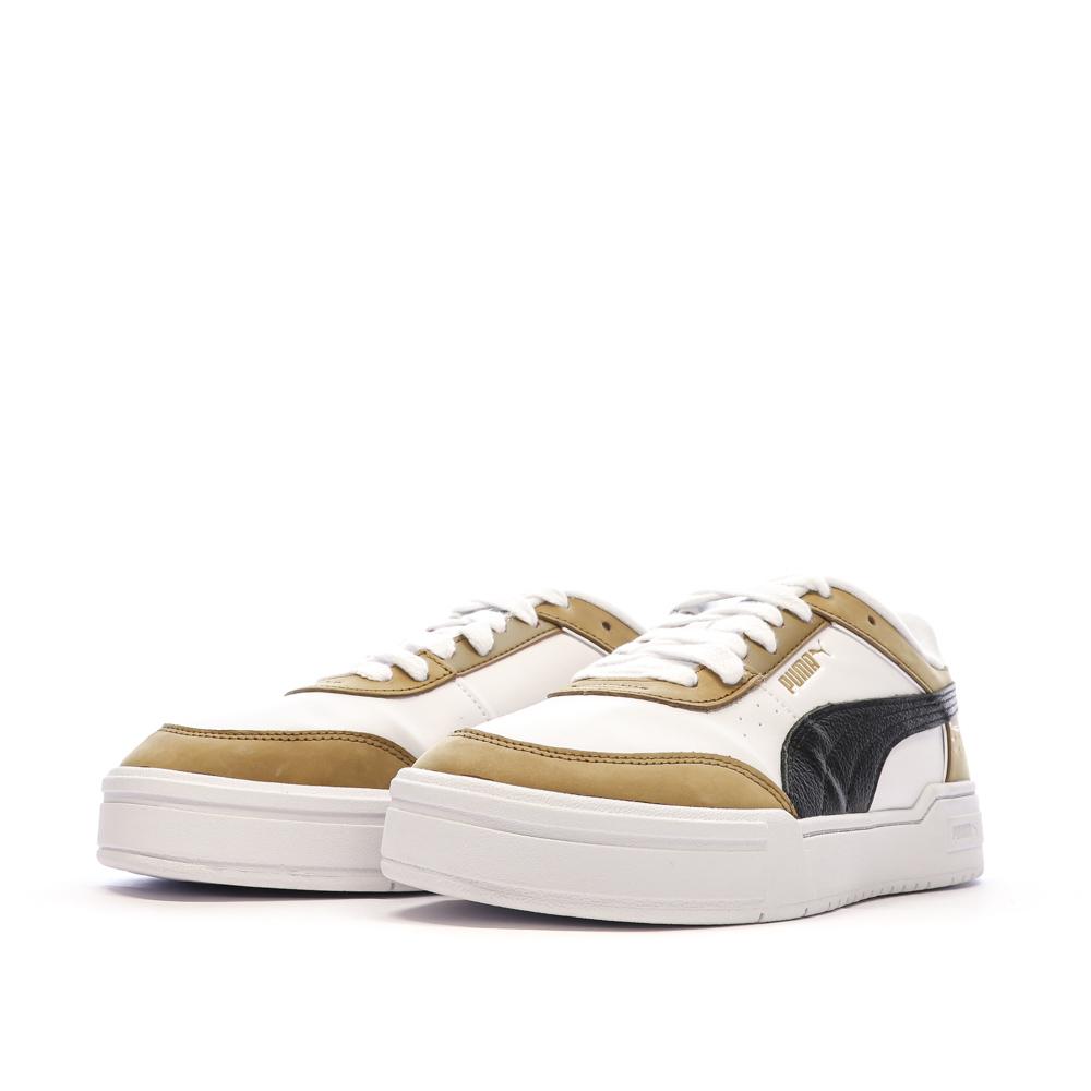 Baskets Blanc/Marron Homme PUMA Pro Sport vue 6