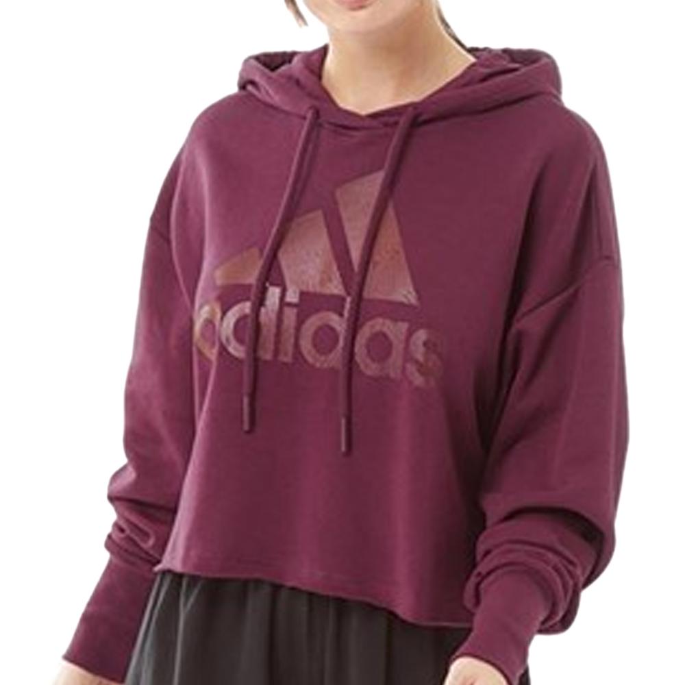 Sweat Bordeaux Femme Adidas Hldy pas cher