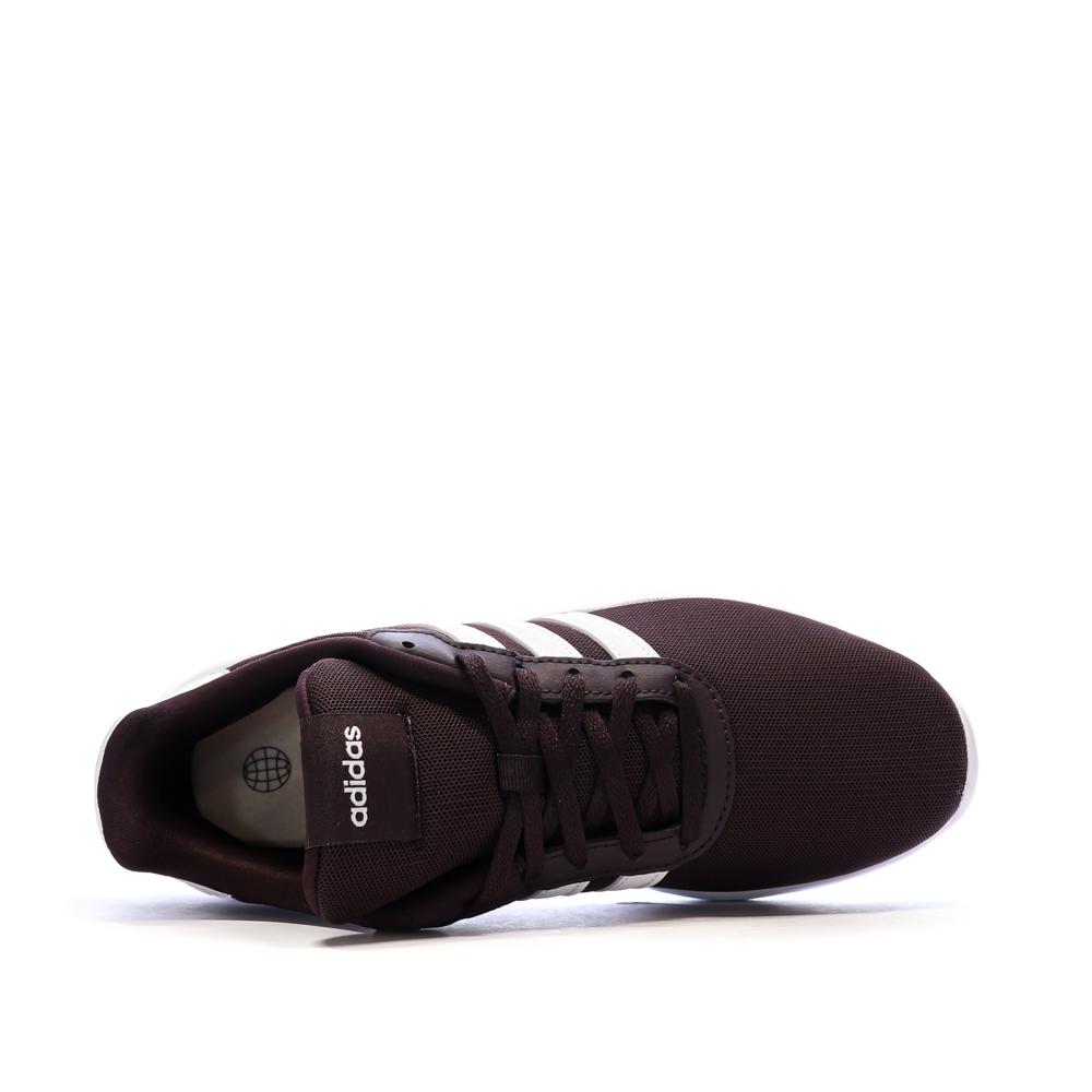 Baskets Bordeaux Homme Adidas Lite Racer 3.0 vue 4