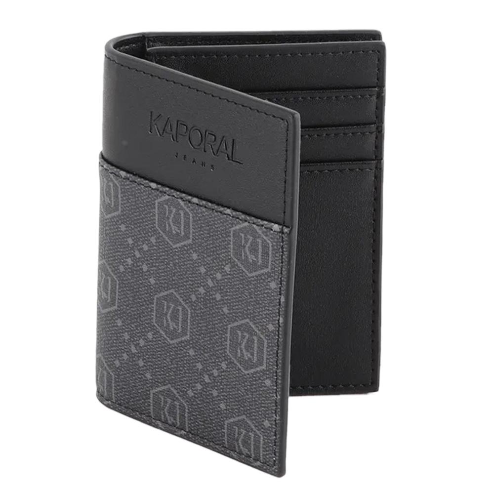 Portefeuille Noir Homme Kaporal Kp Pouce pas cher