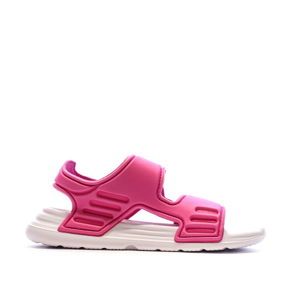 Sandales Roses Fille Adidas Altaswim vue 2