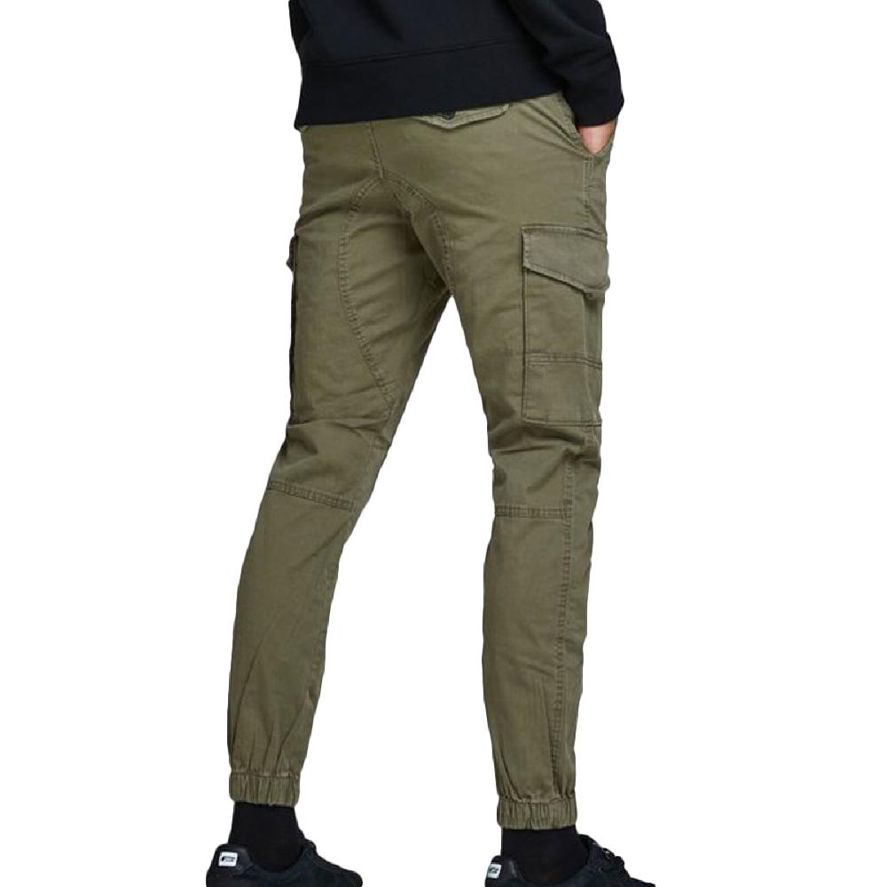 Pantalon Cargo Vert Homme Jack & Jones Paul Flake vue 2