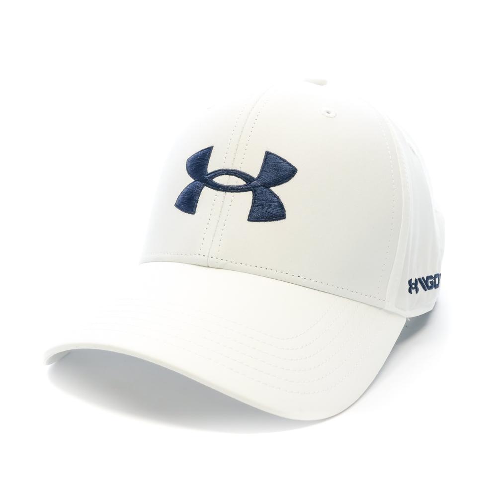Casquette Blanche/Bleu Homme Under Armour Golf96 pas cher