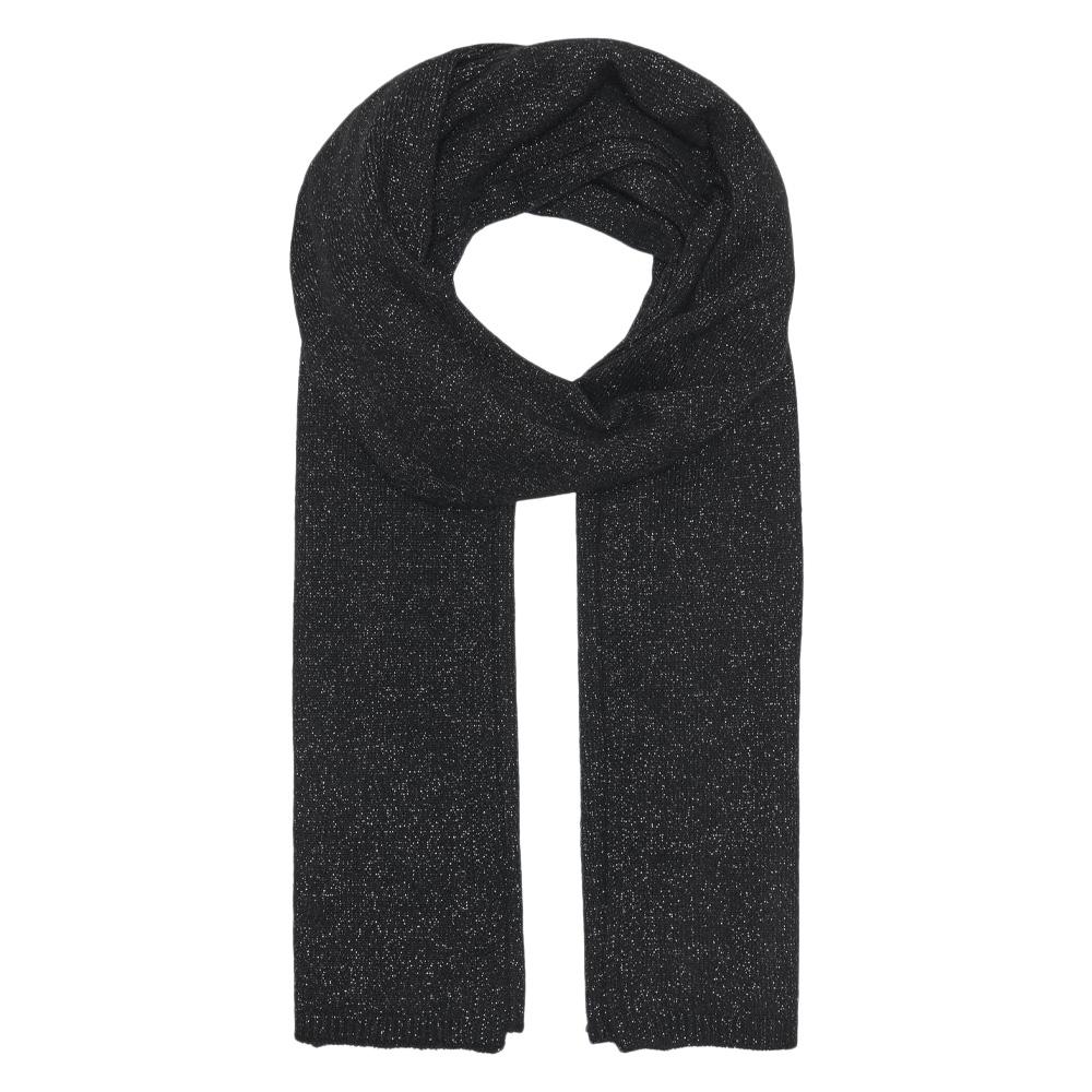 Écharpe Noire Femme JDY Glitter Scarf pas cher