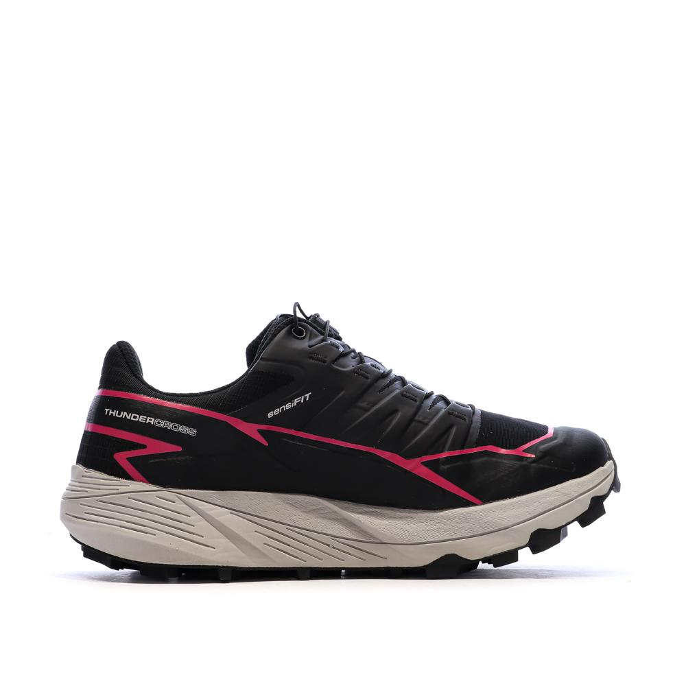Chaussures de randonnées Noires Femme Salomon Thundercross vue 2