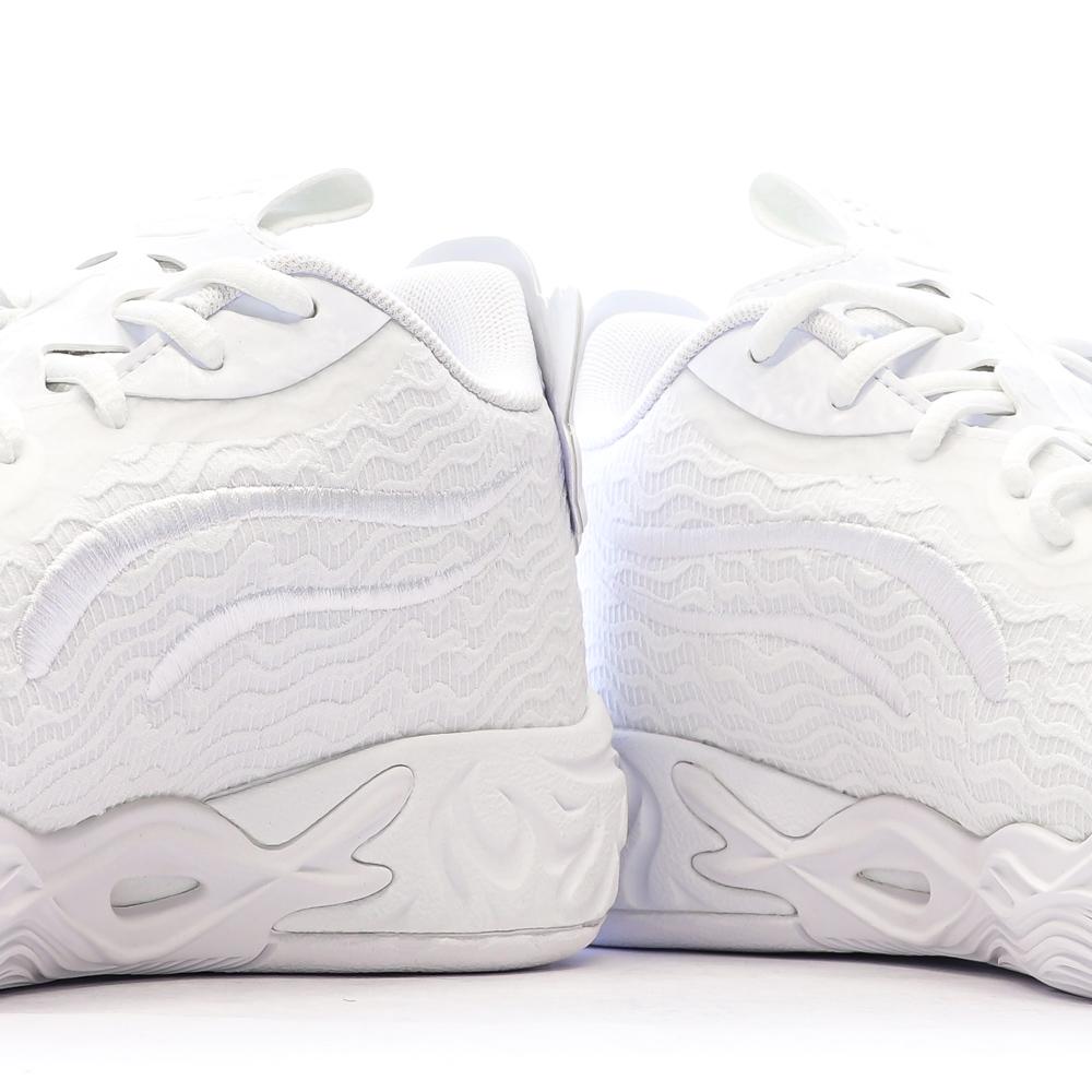 Chaussures de Basketball Blanc Femme Puma Mb.04 Lo Ice White vue 7