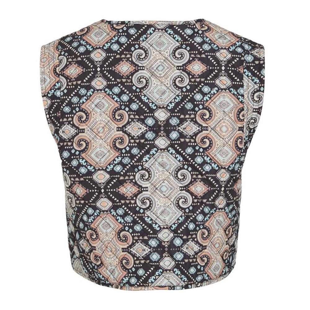 Gilet Noir à motif Femme Vila Vietra Quilted vue 2