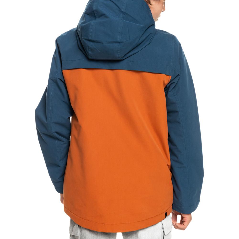 Blouson Marine/Orange Garçon Quiksilver Waiting Period vue 2