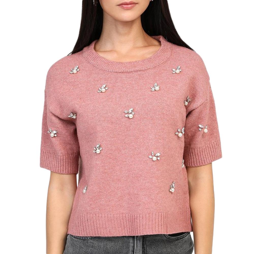 Pull Rose Femme An'ge Victoria pas cher