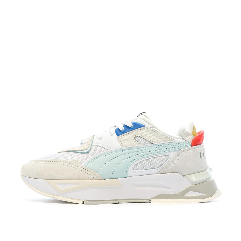 Baskets Blanches/Gris Femme Puma Mirage pas cher