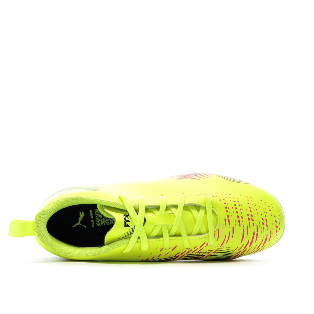 Chaussures de Football Jaune Mixte Puma Future 8 Play vue 4